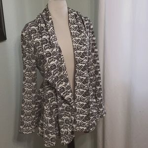 Lucy Love Beach Couture Open Cardigan SZ M